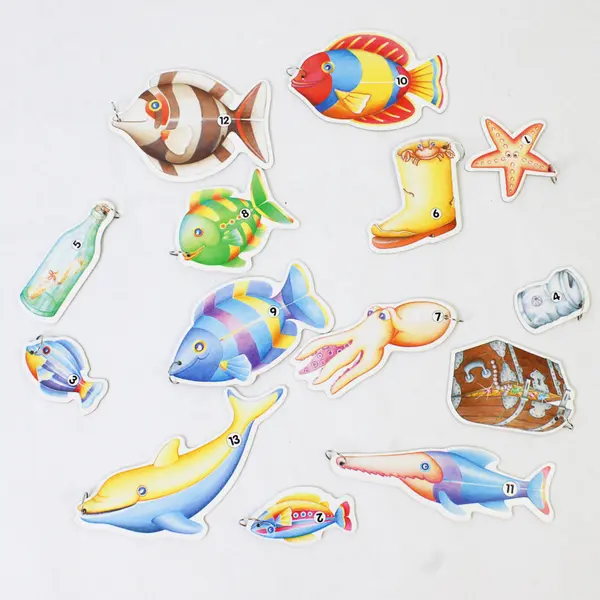 RARE Vintage 1994 Ravensburger Gone Fishin' Magnetic Board Game Ages 4-8