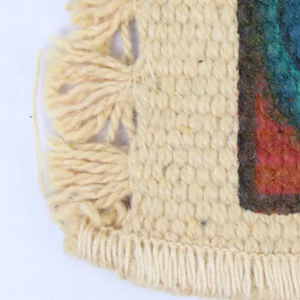 Handmade Day of the Dead Sugar Skull Coaster Mexican Folk Art 6in