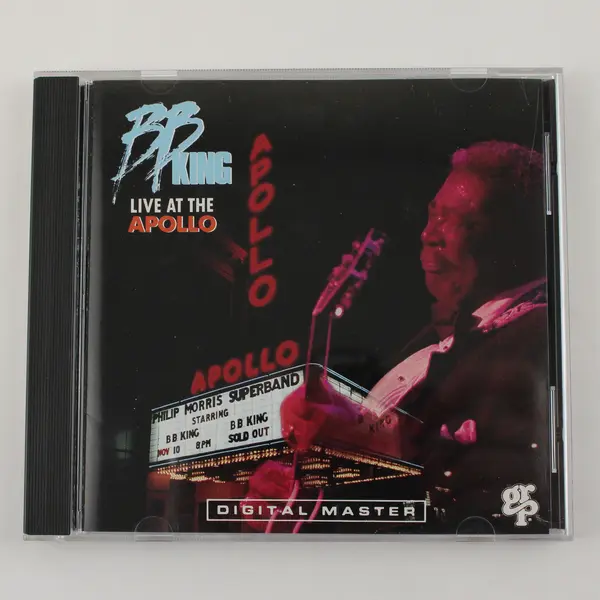 BB King Live at the Apollo CD, 1991 # GRD-9637 