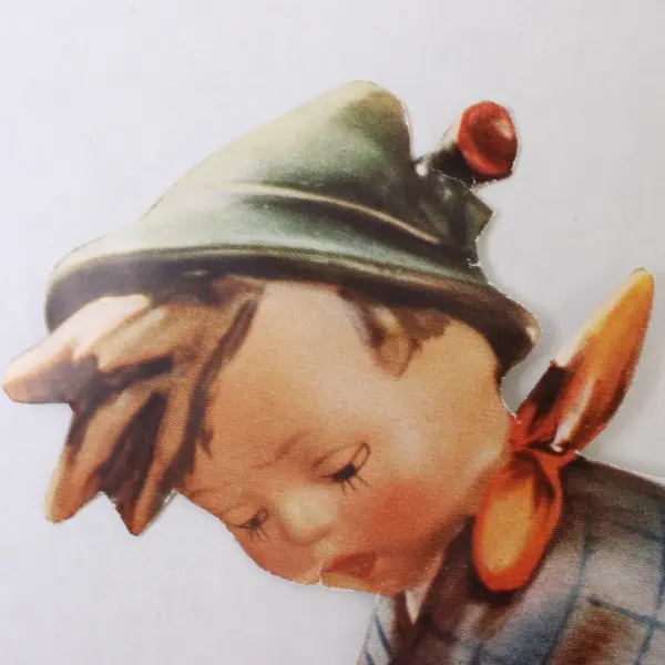 Hummel "Retreat to Safety" Print Vintage Figurine Art