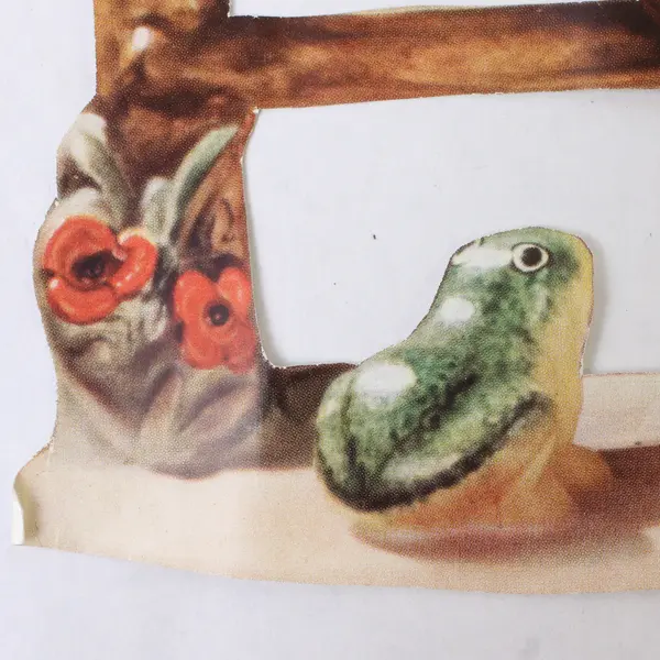 Hummel "Retreat to Safety" Print Vintage Figurine Art