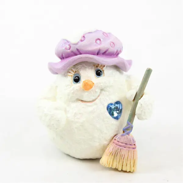 1999 Kristen Hanes Dreamsicles Northern Lights Snowball Sweep Figurine