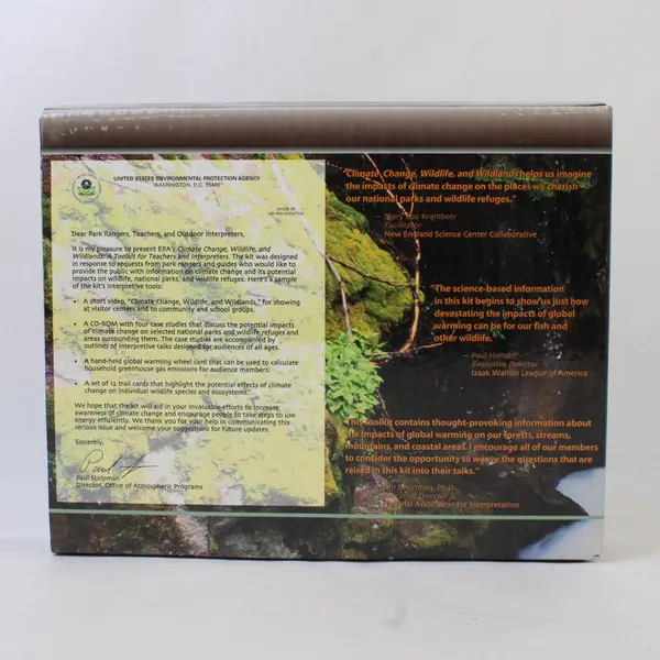 EPA Climate Change Wildlife & Wildlands Toolkit for Teachers & Interpreters