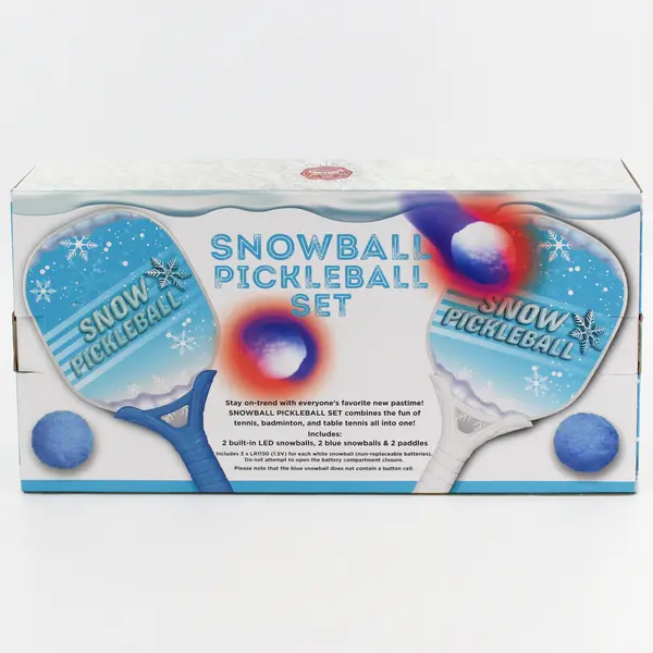 Samsonico Snowball Pickleball Light Up Set