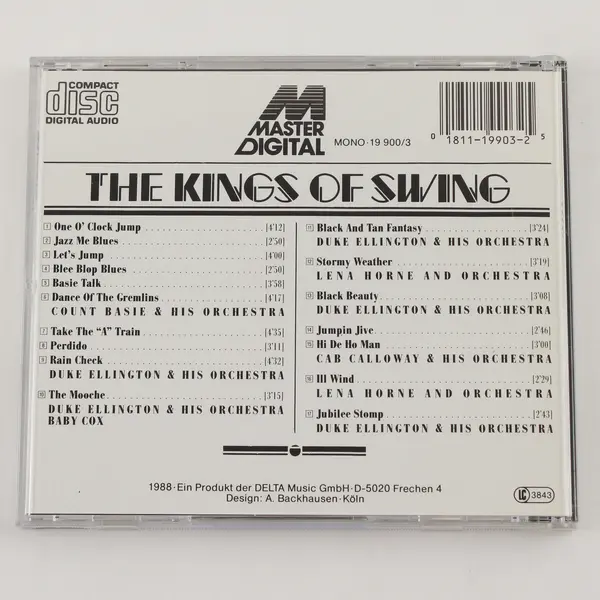 The Kings of Swing Vol. 3 CD from 1988 Count Basie/Duke Ellington/Cab Calloway 