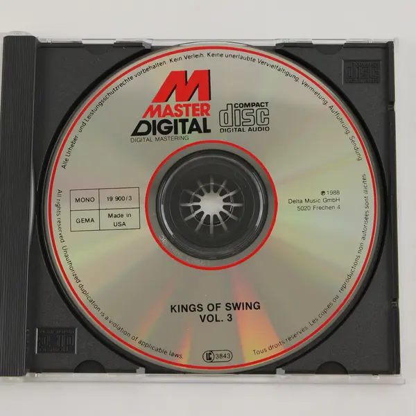 The Kings of Swing Vol. 3 CD from 1988 Count Basie/Duke Ellington/Cab Calloway 