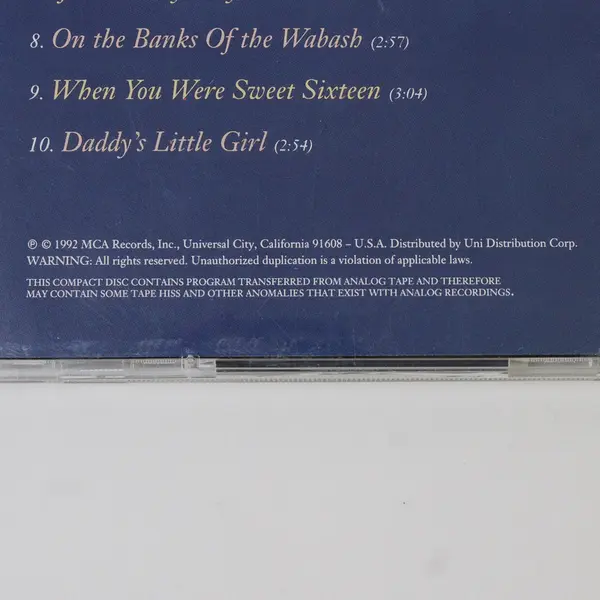 Paper Doll CD, The Mills Brothers 1992, #MCAD-20262 