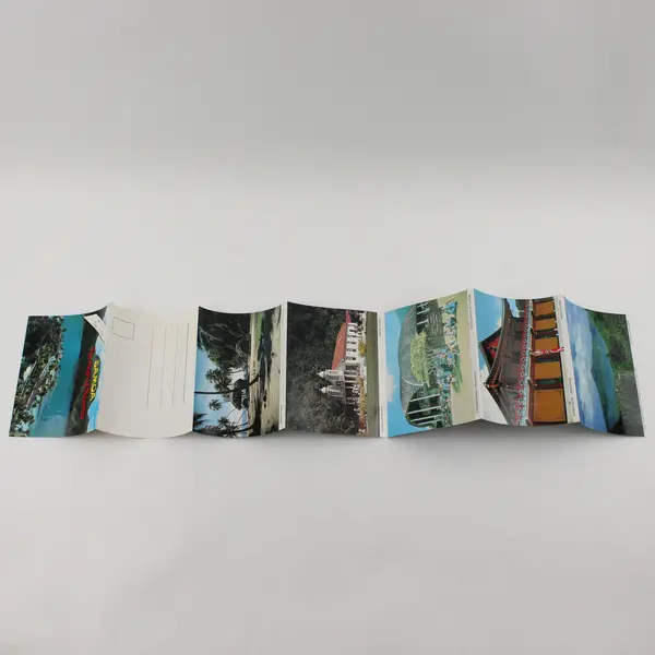 Vintage Samoa Heart Of Polynesia 12 Photos Deluxe View Folder Souvenir 1970s