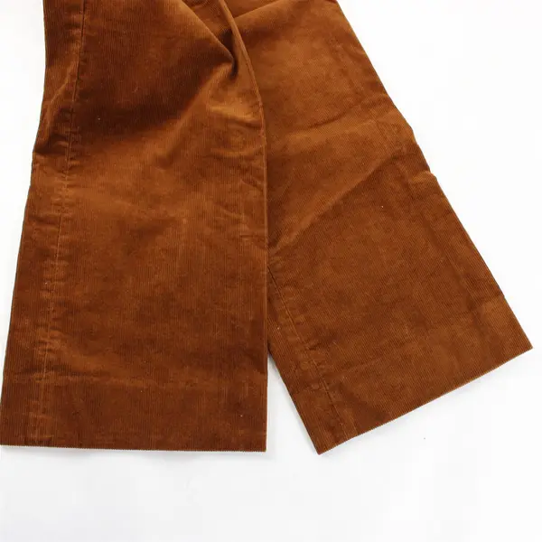 J. Crew Women's Size 2 Brown Corduroy Straight-Leg Dress Pants 