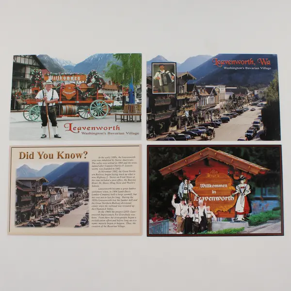 Set Of 12 Leavenworth Washington Postcards Leavenworth Chamber of Commerce