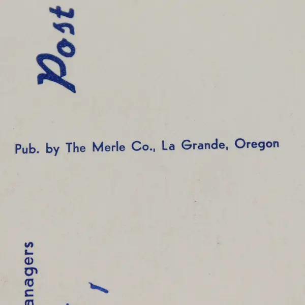 Vintage City Center Motel Redmond Oregon Postcard 1960s