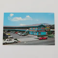 Vintage Chalet Motel Reno Nevada Color Postcard 1970s Frank Parker