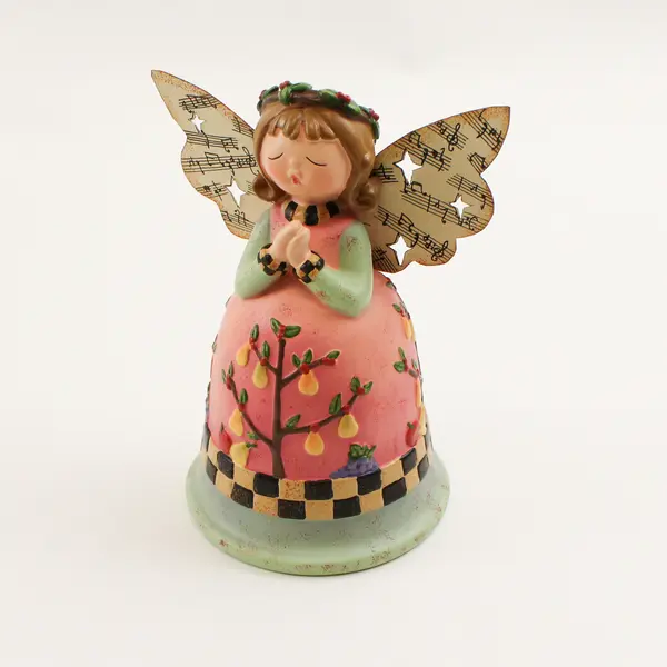 New Garden Angel Bell Decorative Collectible Ornament for Patio Porch