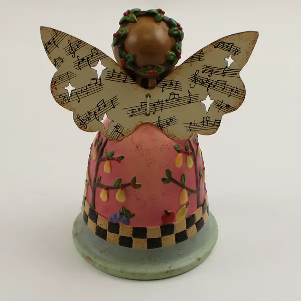 New Garden Angel Bell Decorative Collectible Ornament for Patio Porch