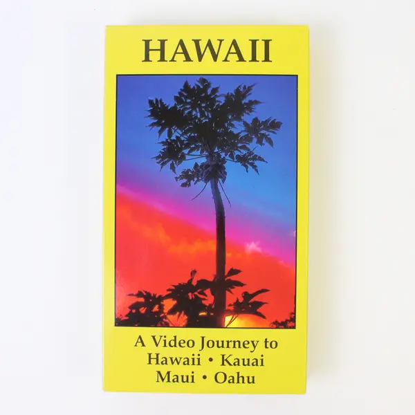 Vintage 1987 Hawaii A Video Journey Through The Islands of Hawaii VHS Tape 