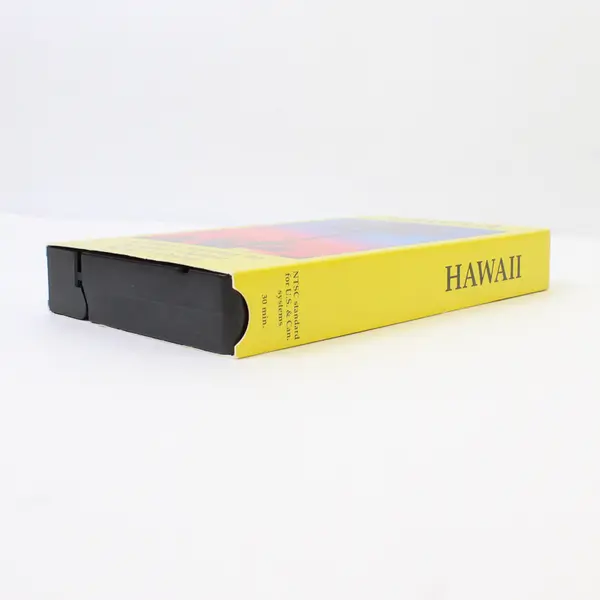 Vintage 1987 Hawaii A Video Journey Through The Islands of Hawaii VHS Tape 