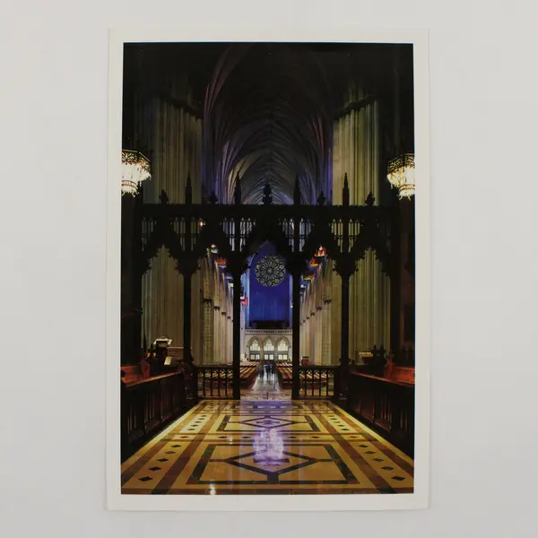 Lot Of 2 Vintage Washington Cathedral Washington DC Postcards 