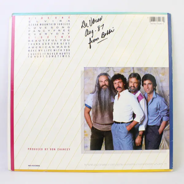 Oak Ridge Boys Greatest Hits 2 12" Vinyl Record