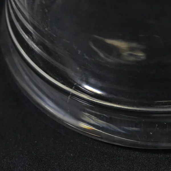 Clear Glass Cylinder Vase Candy Dish Small Centerpiece Minimalist