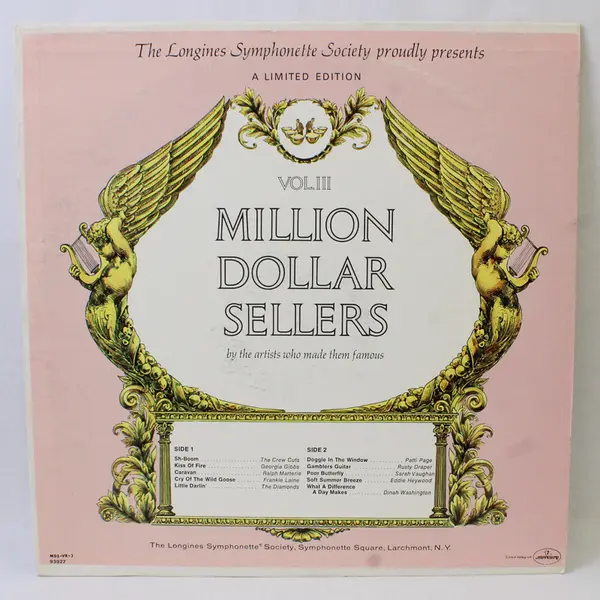 Million Dollar Sellers Vol. III  12" Vinyl Record 