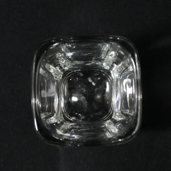 Clear Square 2oz Shot Glasses Heavy Base Glass Barware