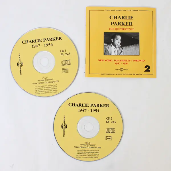 The Quintessence 2-CD Collection, Charlie Parker 2006 w/Booklet