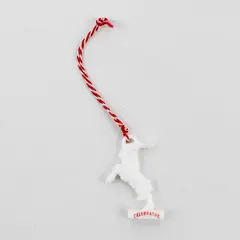 Vintage Ayinger Celebrator Doppelbock Ram Bottle Charm Plastic Breweriana