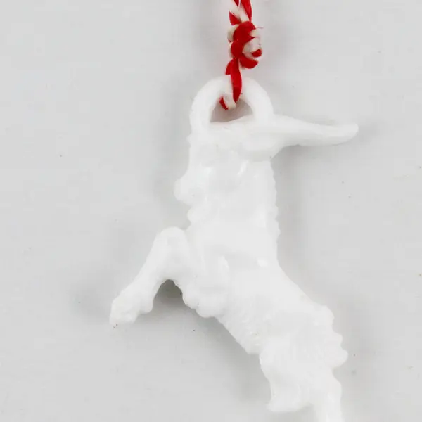 Vintage Ayinger Celebrator Doppelbock Ram Bottle Charm Plastic Breweriana