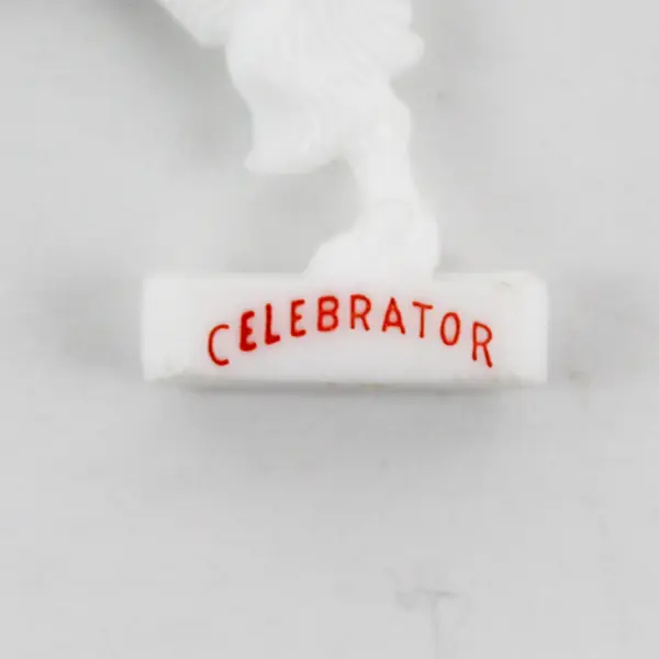 Vintage Ayinger Celebrator Doppelbock Ram Bottle Charm Plastic Breweriana