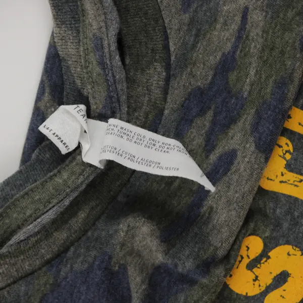 Live And Tell Dogs Rule Camo Print T-Shirt Short-Sleeved T-Shirt Adult XL