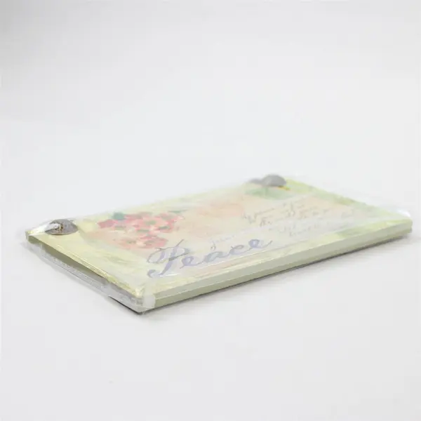 Demdaco "Peace" 2008 Postcards From Heaven Hanging Plaques Series 6.25" x 4"