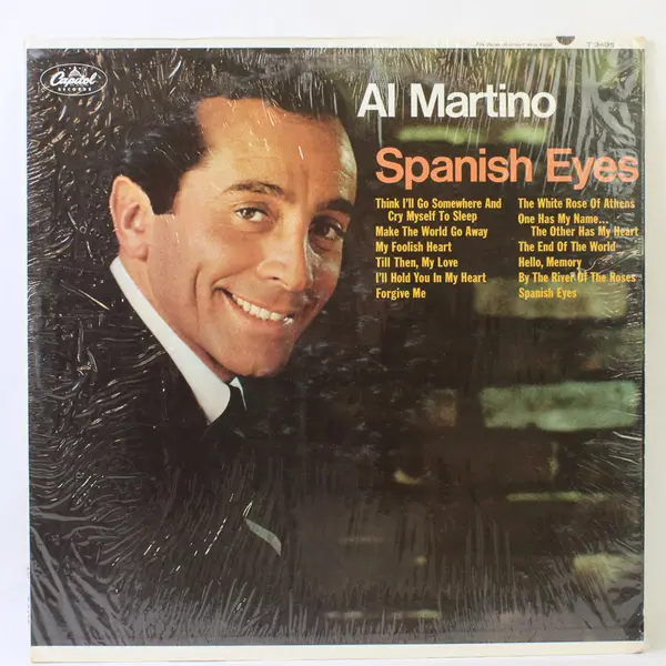 Al Martino: Spanish Eyes  12"   Vinyl Record