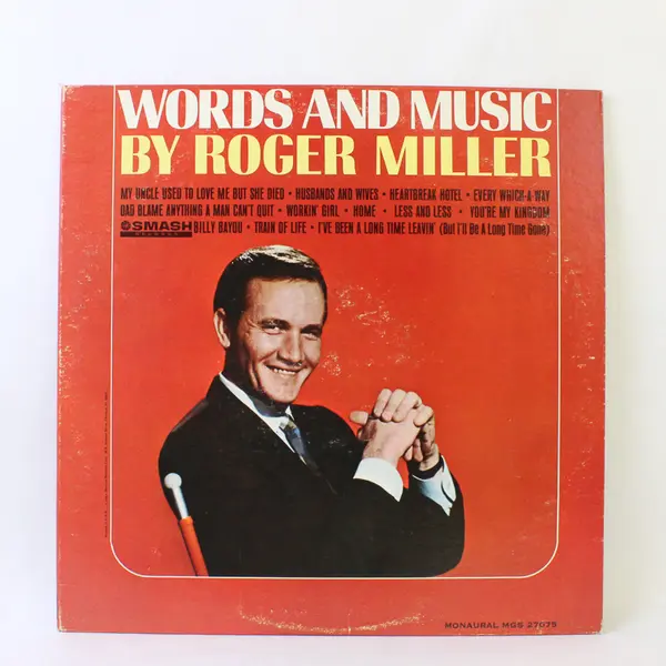 Words And Music By Roger Miller  12" Vinyl Records