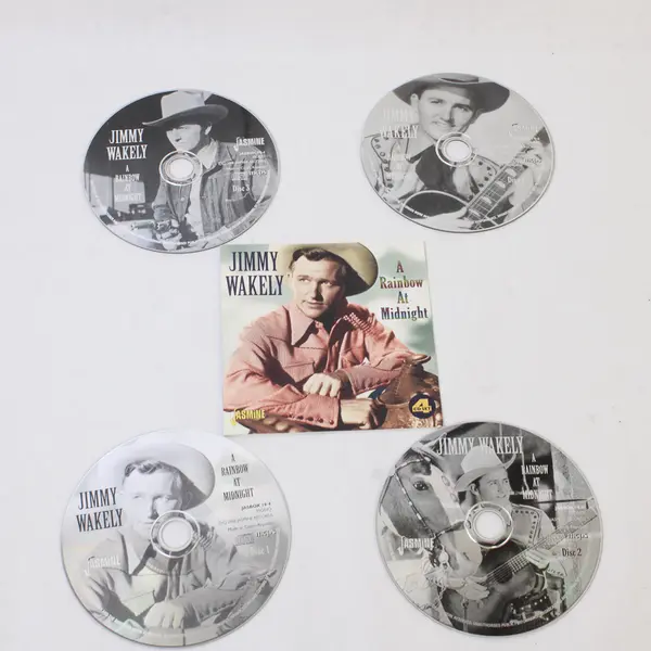 Rainbow at Midnight 4-CDs Set, Jimmy Wakely 2008  #JASBOX 19-4 w/booklet 