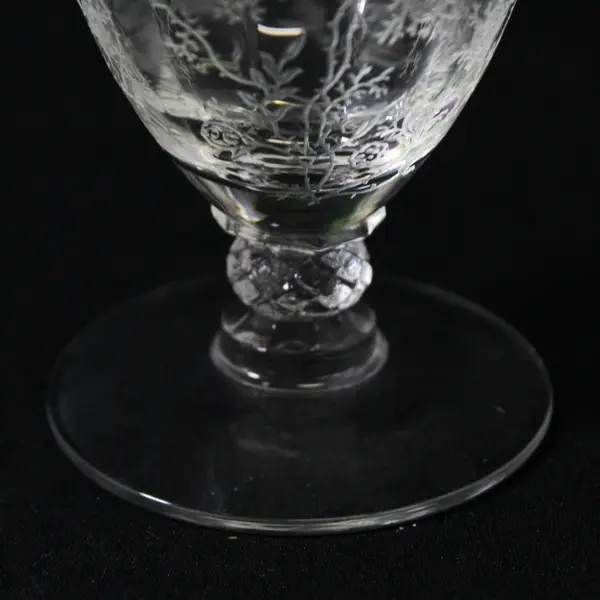 Vintage Fostoria Chintz Oyster/Shrimp Cocktail Glass - Mid Century