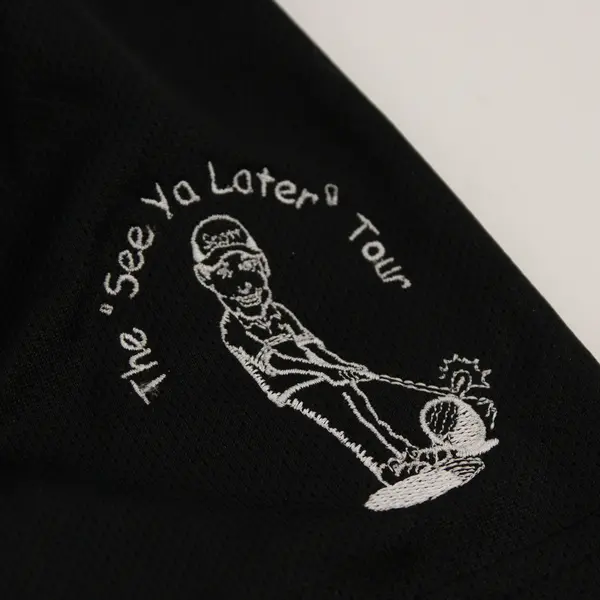 Colorado Timberline See Ya Later Golf Tournament Black Polo Men's XL