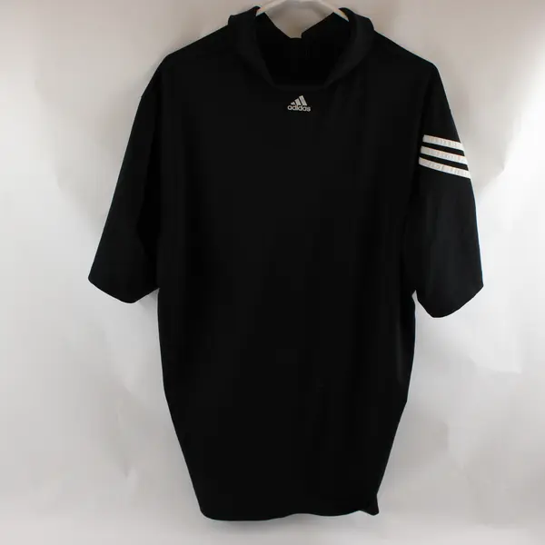 Adidas Puremotion Black Short-Sleeved Vented Polo Men's XL