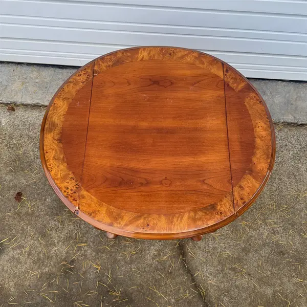 Vintage Queen Anne Style Drop Leaf Side Table- Local Pickup Only