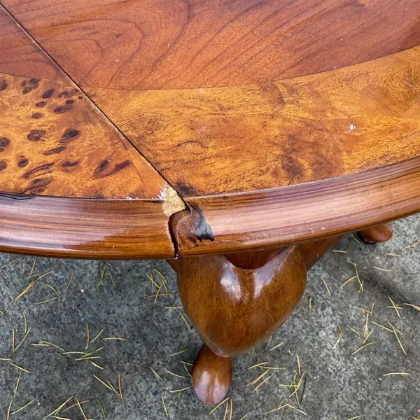 Vintage Queen Anne Style Drop Leaf Side Table- Local Pickup Only