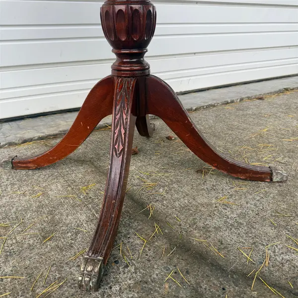 Vintage Mersman Federal-style Mahogany Drum Table- Freight / Local Pickup