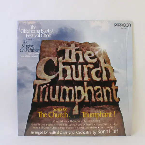 Oklahoma Baptist Festival Choir-"The Church Triumphant" 12" Vinyl Record