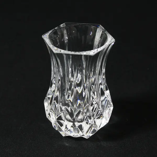 Cristal d'Arques France Violette Small Crystal Bud Vase 