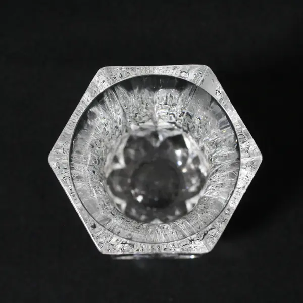 Cristal d'Arques France Violette Small Crystal Bud Vase 