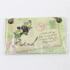 Demdaco "Friend" 2008 Postcards From Heaven Hanging Plaques Series 6.25" x 4"