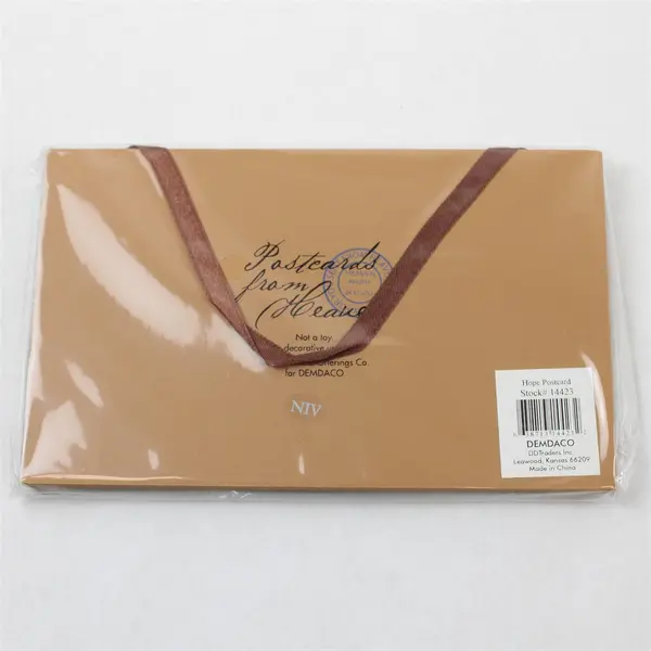 Demdaco "Hope" 2008 Postcards From Heaven Hanging Plaques Series 6.25" x 4"