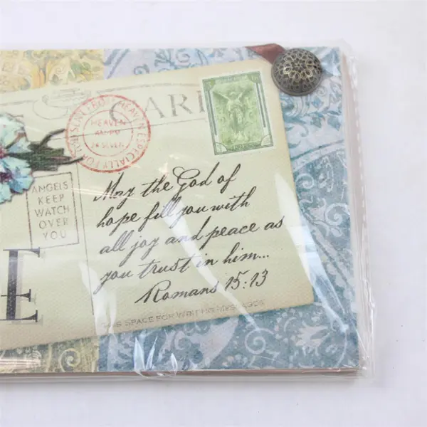 Demdaco "Hope" 2008 Postcards From Heaven Hanging Plaques Series 6.25" x 4"