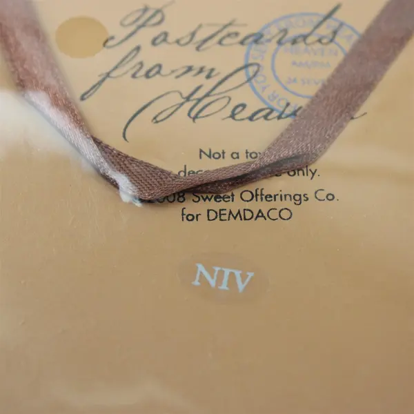 Demdaco "Hope" 2008 Postcards From Heaven Hanging Plaques Series 6.25" x 4"