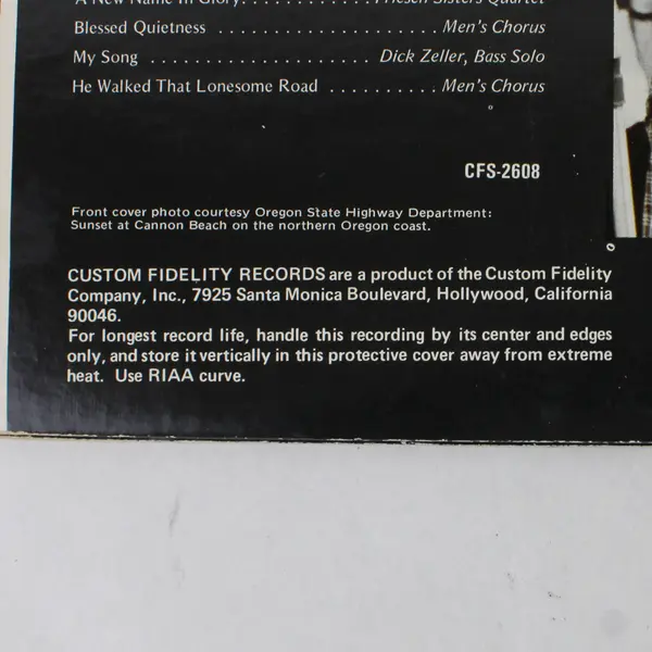 The Salem Singers – Reach Out To Jesus 12" Vinyl Record