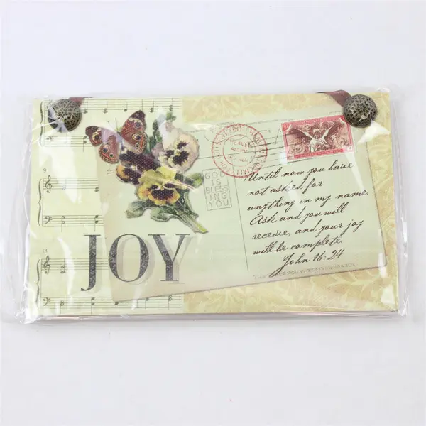 Demdaco "Joy" 2008 Postcards From Heaven Hanging Plaques Series 6.25" x 4"