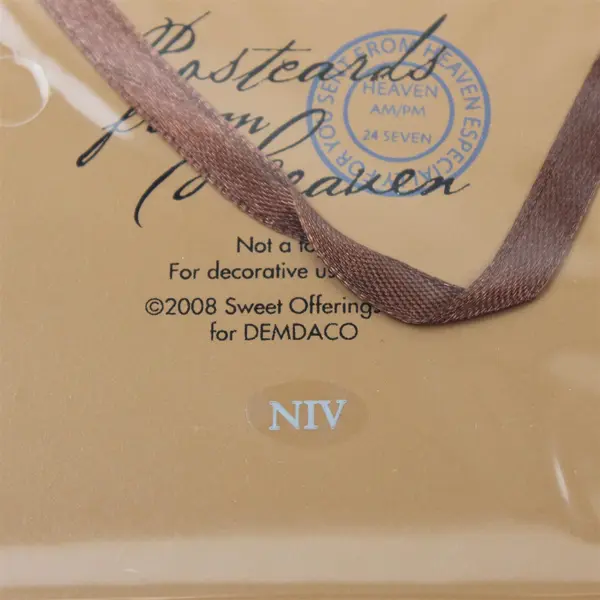 Demdaco "Joy" 2008 Postcards From Heaven Hanging Plaques Series 6.25" x 4"